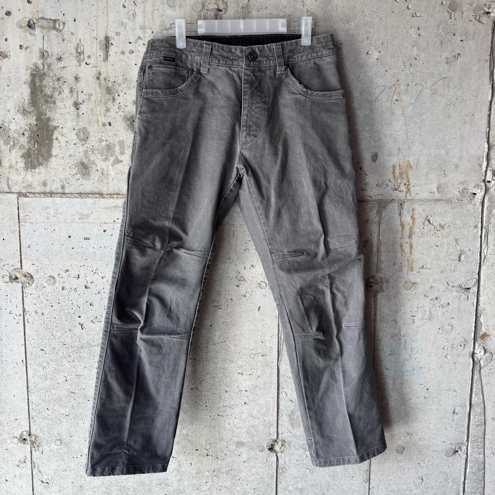 Kuhl Pants Mens 32x28 Gray Free Rydr Canvas Straight Leg Outdoor Hiking Workwear